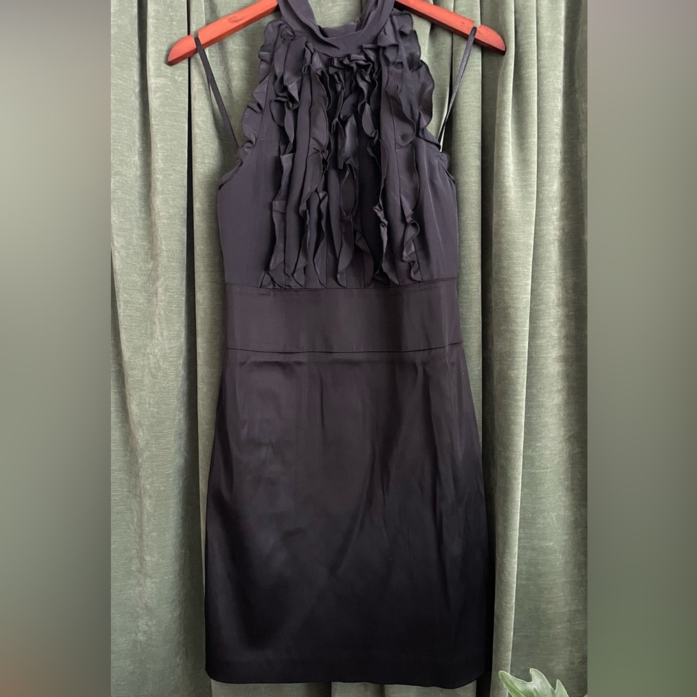 Bcbg black mini dress